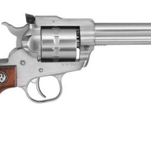 RUGER NEW MODEL SINGLE-6 CONV 22LR/WMR 5.5" REV STS WD GRIPS