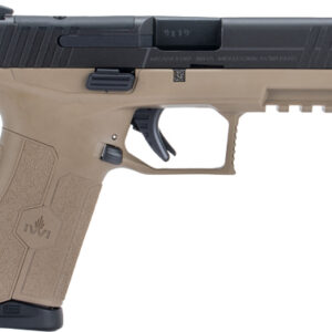 IWI MASADA 9MM 4.1" 3-DOT - OPTICS READY 2-17RD MAG FDE