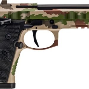 BERETTA 92XI SAO FS 9MM 4.7" - 15RND VEGETATO CAMO 2 MAGS