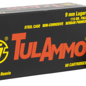 TULAMMO 9MM 115GR FMJ 50RD BOX