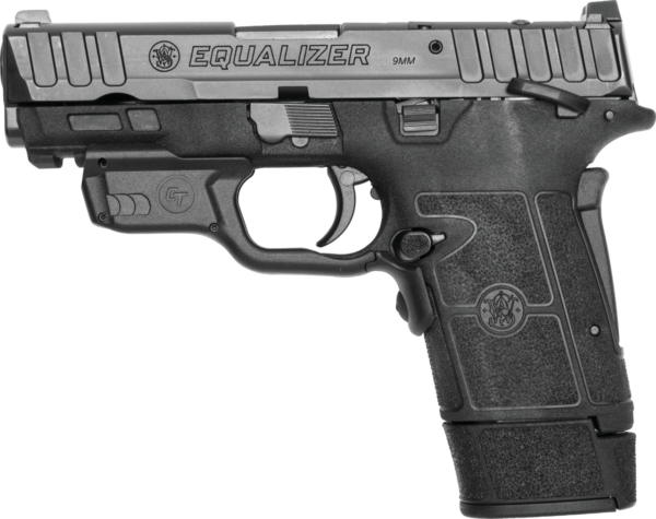 SMITH & WESSON EQUALIZER 9MM W/ CRMSN TRC LSRGUARD 3.675" 10RD,13RD,15RD