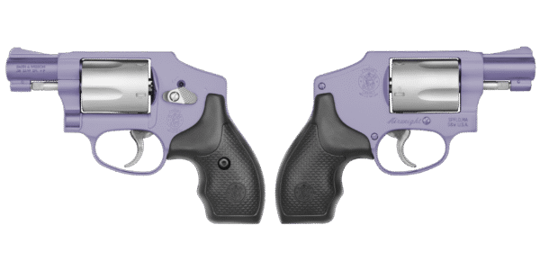 SMITH & WESSON 642 CRUSHED ORCHID AIRWEIGHT 38SPL 1.875" 5RD DAO