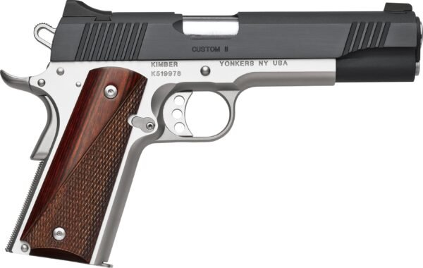 KIMBER CUSTOM II TWO-TONE 45ACP 5"  #