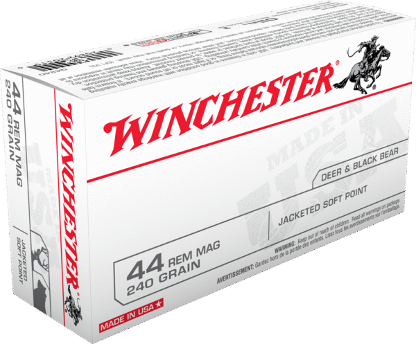 WINCHESTER 44MAG 240GR JSP