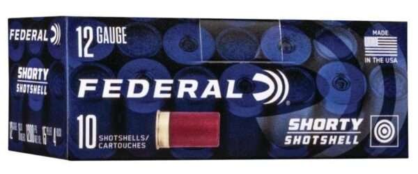 FEDERAL 12GA 1 3/4" 4 BUCK SHORTY SHOTSHELL  10 RD/BX 10 BX/CS - Image 4