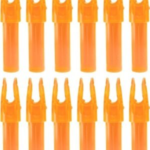 CARBON EXPRESS NOCK LAUNCHPAD - PRECISION ORANGE .244 ID 12PK