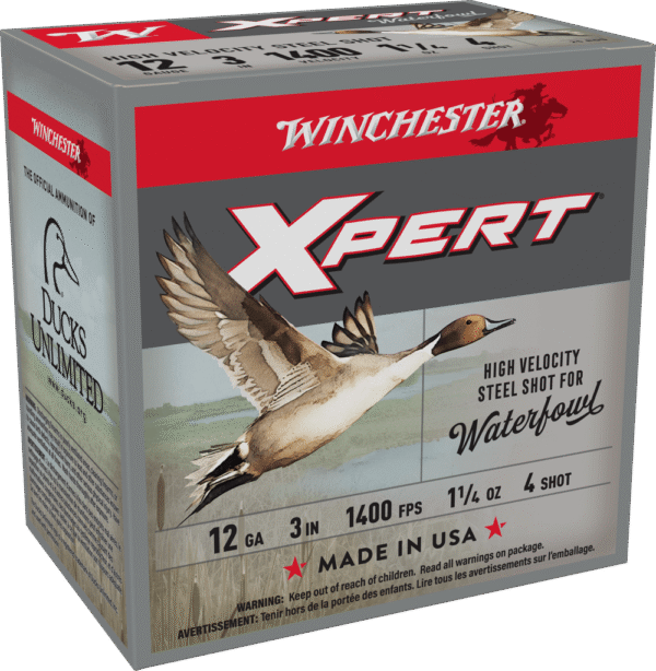 12GA 3" #4 1-1/4OZ XPERT HIGH VLCTY