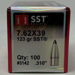 Hornady 7.62 Cal (.310 Dia) Reloading Bullets H3142 123 Grain SST 100 Pieces