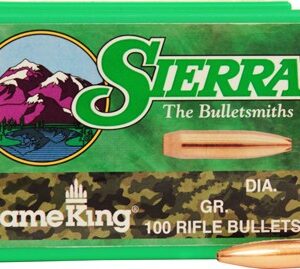 SIERRA BULLETS .25 CAL .257 - 90GR HP-BT 100CT