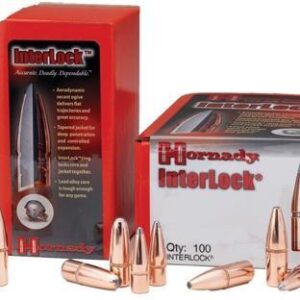 Hornady InterLock Bullets .30 cal .308" 170 gr FP 100/ct