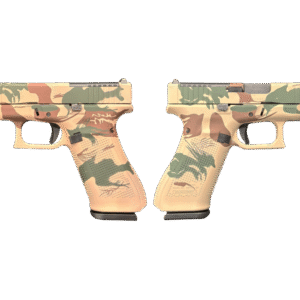 GLOCK 45 GEN 5 MOS RHODESIAN BRUSHSTROKE FS 9MM PISTOL FXD 5.5lb 3-17RD MAGS