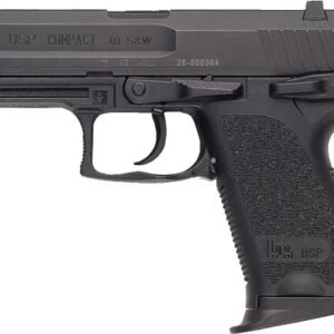 HK USP40 COMPACT V1 DA/SA 40SW - 3.58" BBL 2-10RD BLACK