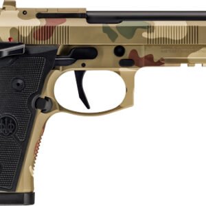 BERETTA 92XI SAO FS 9MM 4.7" - 15RD FROGSKIN CAMO 2 MAGS