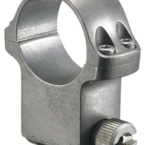 Ruger Steel Scope Ring - Single (6KTG) 1" Extra High 1.187" Height - Target Grey Stainless Finish