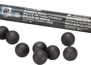 UMAREX T4E P2P 50 CAL RUBBER - BALL BLACK 10-PACK