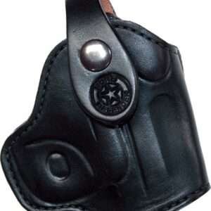 BOND ARMS HOLSTER RH THUMBSNAP - FOR BACK-UP LEATHER BLACK