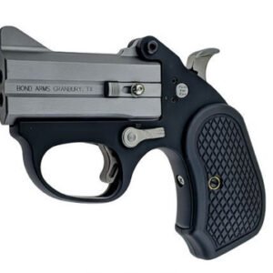 Bond Arms Stinger "Fireball" BASL-FB-9MM 3" 9mm 2 Rounds Black/Matte Stainless Extended B6 Resin Grip