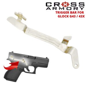 Trigger Bar for Glock 43 and 43X by Cross Armory