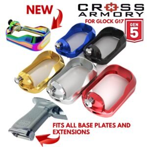 Flared Magwell for Glock 17 Gen 5 by Cross Armory