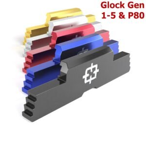Extended Slide Lock for Glock Gen 1–5 & G-Series Compatible Frames – Cross Armory