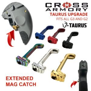 Cross Armory Extended Magazine Release / Catch for Taurus G2 & G3
