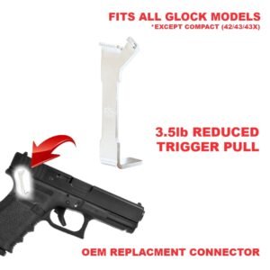 Trigger Connector for Glock Gen 1–5 – 3.5lb Pull – Cross Armory