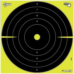 Allen EZ AIM Non-Adhesive Splash Bullseye 12x12- 12/ct