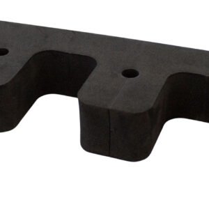 SME SMEMGR Magnet Gun Rest  Black High Density Foam, Holds Guns Or Fishing Poles