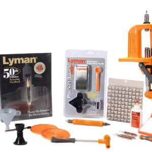 Lyman 7810360 Brass Smith Victory Press Reloading Kit 1 Hole Cast Iron