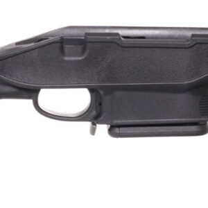 Archangel AA1500SA Precision Stock Black Synthetic Fixed with Adjustable Cheek Riser for Weatherby Vanguard; Howa 1500 Short Action Includes Mag