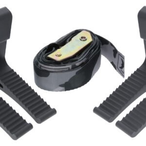 Hawk HWKSTP4PK Monkey Bar Steps Black Aluminum 4 Pack