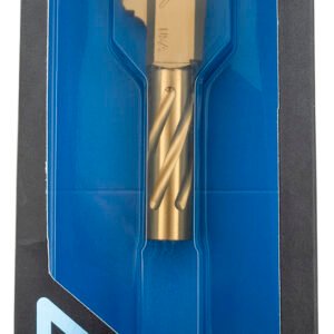 Rival Arms RARA20H101E Precision V1 Match Grade Spiral Fluted Threaded Gold PVD Stainless Steel, Fits Springfield Hellcat