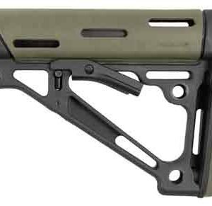 HOGUE AR-15 COLLAPSIBLE STOCK - OD GREEN RUBBER COMMERCIAL