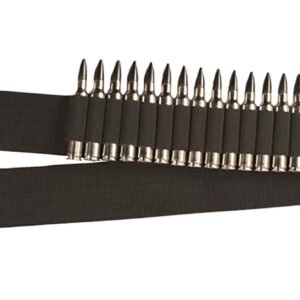 Hunters Specialties 00682 Rifle Shell Belt  Black Nylon Webb 20rd Waist Mount