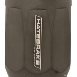 Maxim Defense MXM47709 Hate Brake  30 Cal (7.62mm), 5/8"-24 tpi, 1.50" D Black DLC Stainless Steel