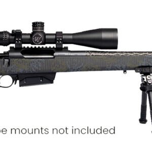 Horizon Firearms RF019C502216C20 Vandal Carbon II 7mm Back Country 22" Black Fluted Barrel, Black Drilled & Tapped Receiver, Black Iota EKO X Carbon Fiber Stock