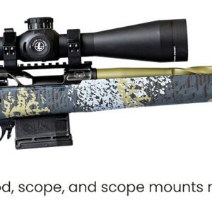 Horizon Firearms RF008S502216C13 Venatic 2023 7mm Back Country 22" Spiral Fluted Threaded Barrel, Drilled & Tapped Receiver, Iota EKO X Carbon Fiber Stock