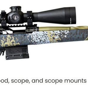 Horizon Firearms RF008S222416C13 Venatic 2023 22 Creedmoor 24" Spiral Fluted Threaded Barrel, Drilled & Tapped Receiver, Iota EKO X Carbon Fiber Stock