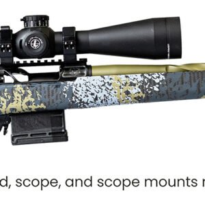 Horizon Firearms RF008S472216C13 Venatic 2023 25 Creedmoor 22" Spiral Fluted Threaded Barrel, Drilled & Tapped Receiver, Iota EKO X Carbon Fiber Stock