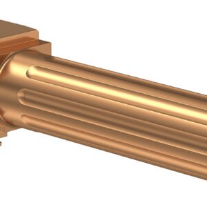 CMC Triggers 75524 Match Precision  9mm Luger 4.01" Fluted/Match Grade Bronze DLC Stainless Steel, Compatible w/ Glock 19 Gen3-4