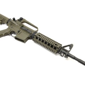 BKF M16A2 14.5 Inch Quad Rail Retro 5.56 Rifle OD Green