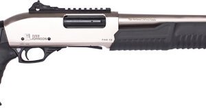 IVER JOHNSON PUMP 12GA 3" 18" - NICKEL QD PISTOL GRIP STOCK