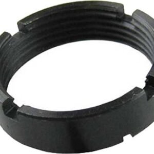 JE MIL-SPEC CASTLE NUT - FOR AR-15 STEEL BLACK