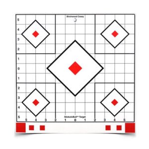 STICK-A-BULL 12" SIGHT-IN SELF ADHESIVE TARGETS - 5/PK