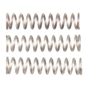 AR-15 REAR SIGHT ELEVATION KNOB SPRING, SILVER, 3 PACK