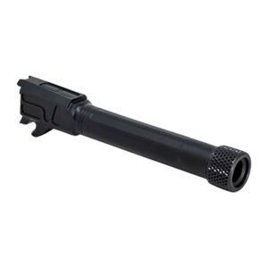 MATCH 9MM THREADED STRAIGHT BBL FOR SIG SAUER P365 BLACK