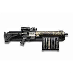 MIDMOD RAIL RACK W/MAG PACK HANGER FOR AR-15