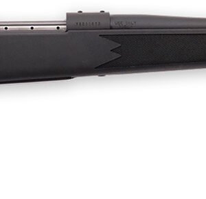 Weatherby VYT243NR0T Vanguard Synthetic Compact 243 Win 4+1 20" Matte Blued #1 Threaded Barrel, Matte Blued Drilled & Tapped Steel Receiver, Black Adjustable Synthetic Stock