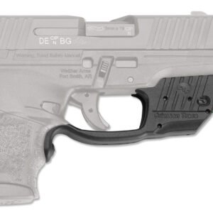 Crimson Trace 0158101 Laserguard  Fits Walther PPS M2, Green Laser Black Polymer