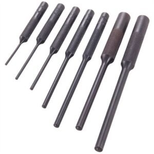 COMPLETE ROLL PIN PUNCH 7 PIECE KIT